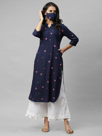 Beautiful Printed Viscose Kurti
